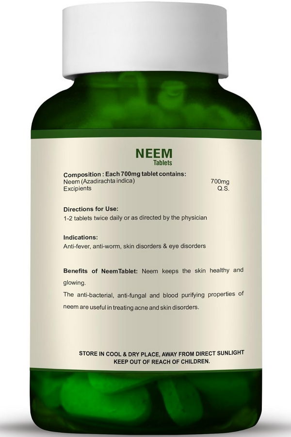 Bio Resurge Life Neem Tablets - Distacart