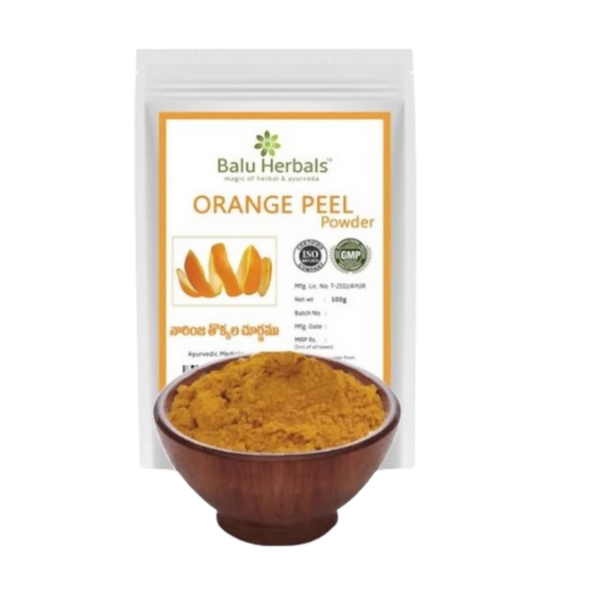 Balu Herbals Orange Peel (Narinja Thokkala) Powder - Distacart