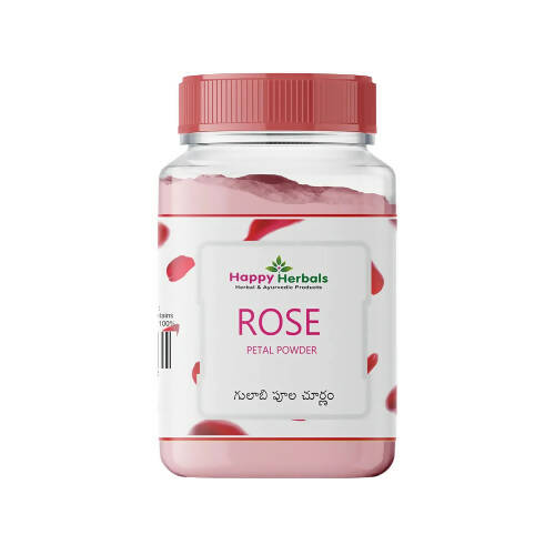 Happy Herbals Rose Petal Powder - Distacart