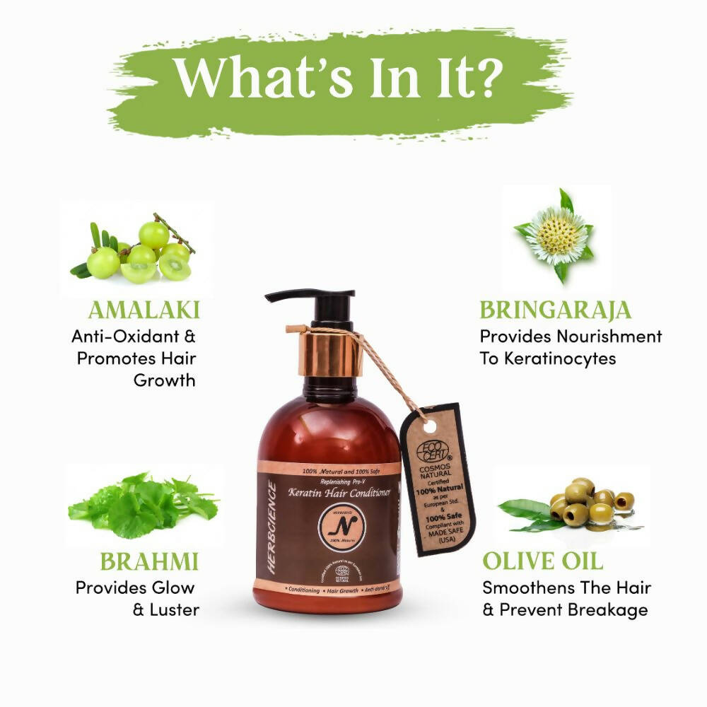 Herbcience Replenishing Pro-V Keratin Hair Conditioner - Distacart