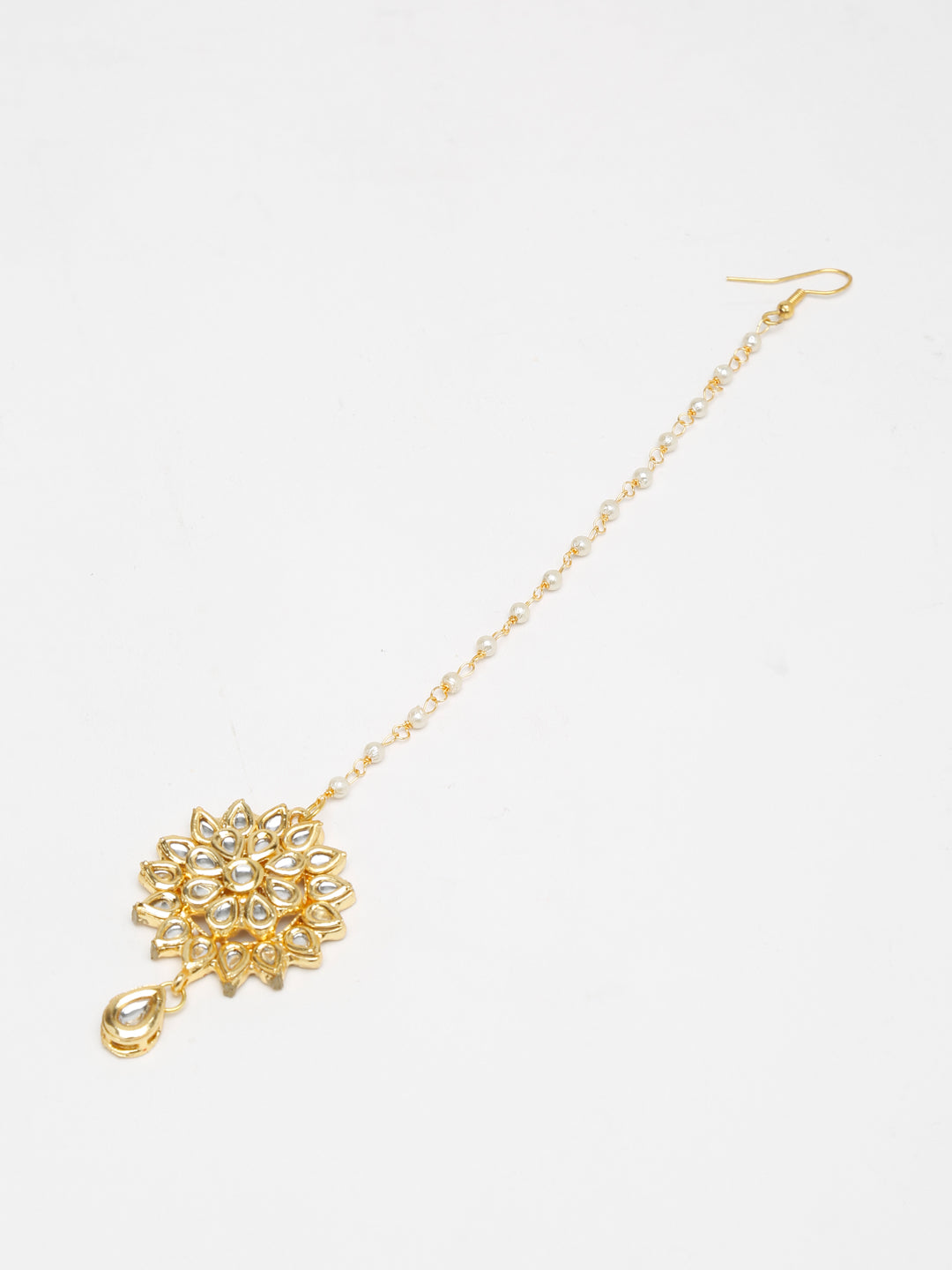 Kundan Maang Tikka - Ruby Raang - Distacart