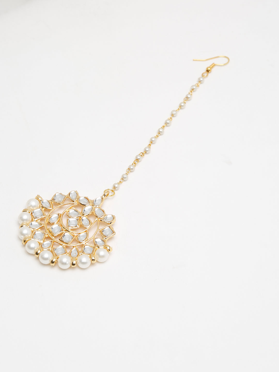 Kundan Maang Tikka - Ruby Raang - Distacart