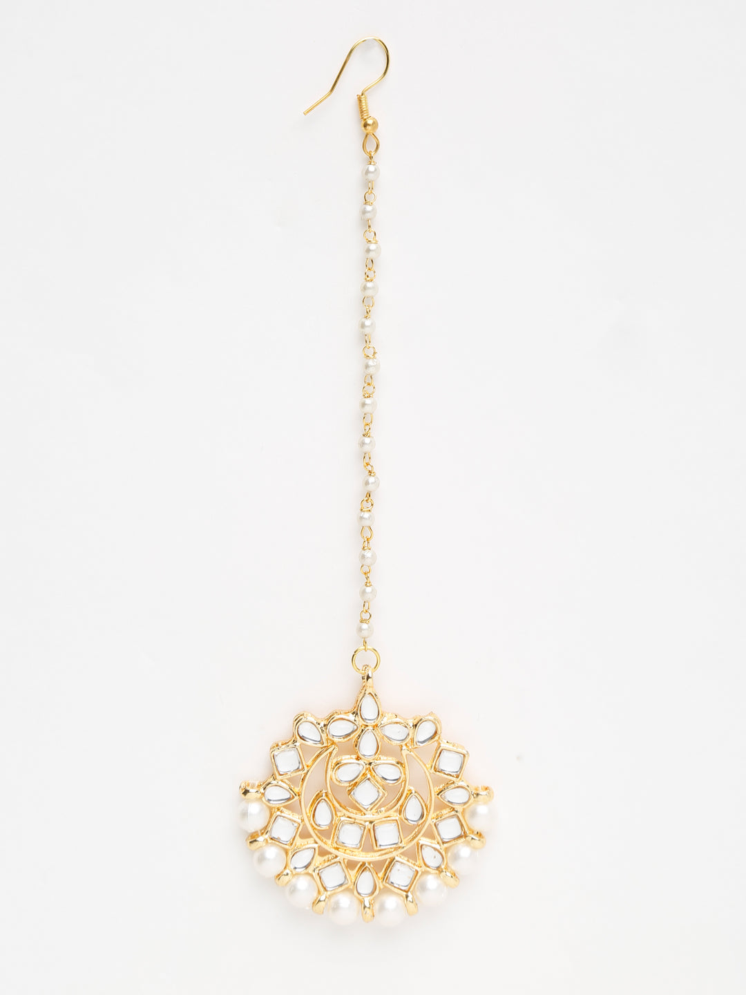 Kundan Maang Tikka - Ruby Raang - Distacart