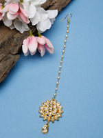 Thumbnail for Kundan Maang Tikka - Ruby Raang - Distacart