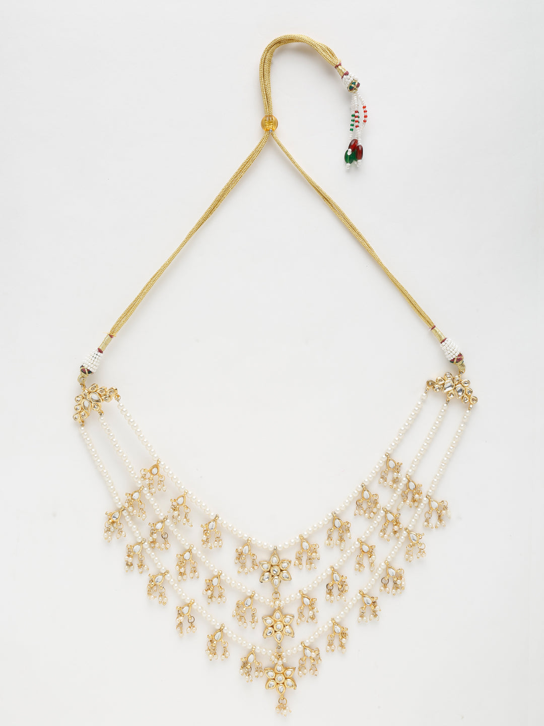 Kundan Neckpiece - Ruby Raang - Distacart