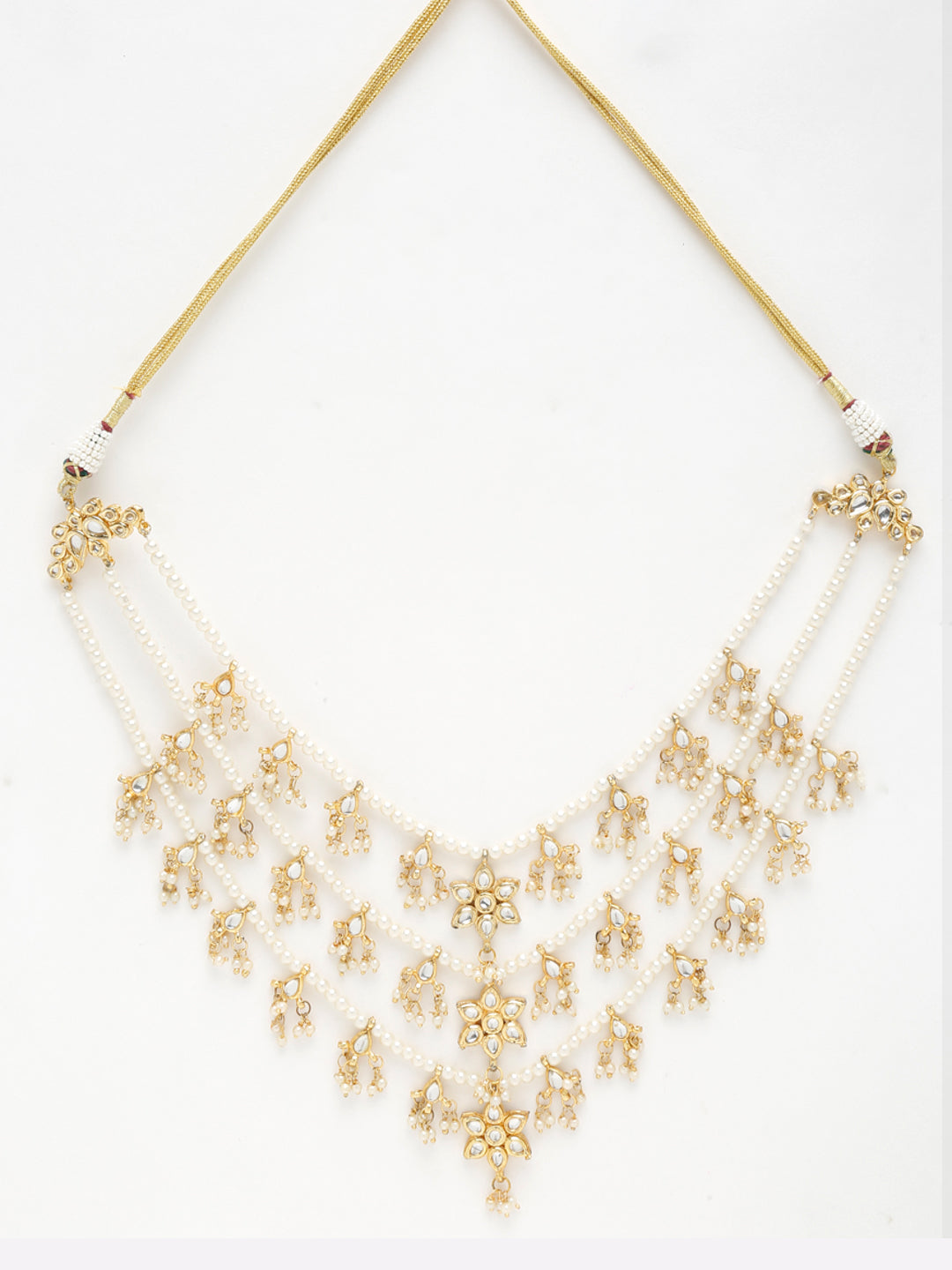Kundan Neckpiece - Ruby Raang - Distacart