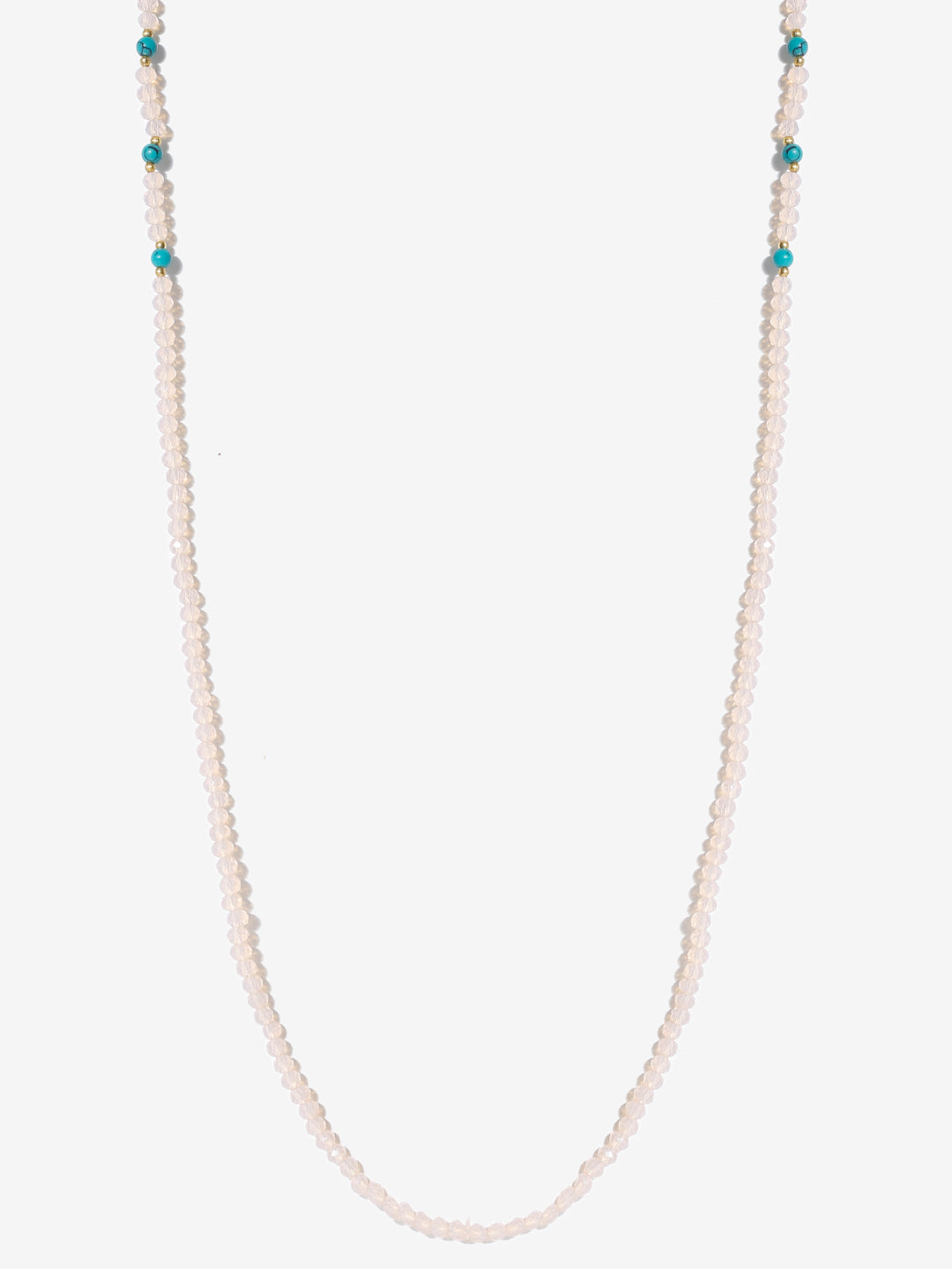 Stone And Gold Plated Mask Chain - Ruby Raang - Distacart