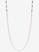 Thumbnail for Stone And Gold Plated Mask Chain - Ruby Raang - Distacart