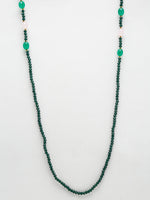 Thumbnail for Stone And Gold Plated Mask Chain - Ruby Raang - Distacart