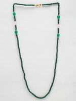 Thumbnail for Stone And Gold Plated Mask Chain - Ruby Raang - Distacart