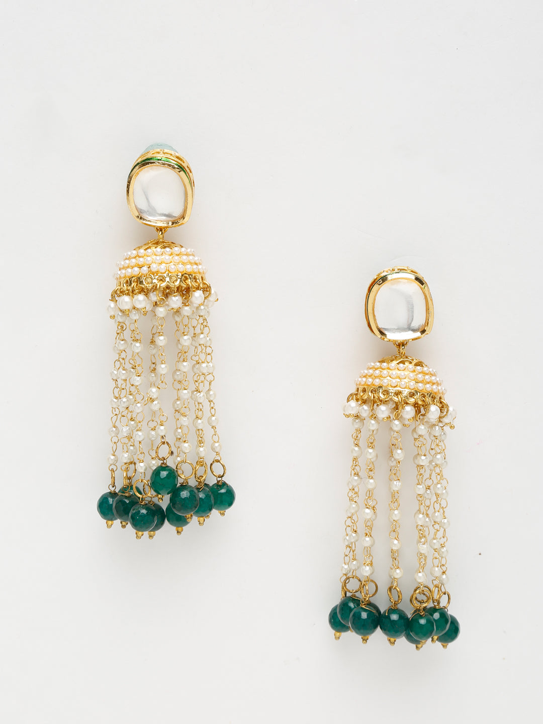 Kundan Earrings - Ruby Raang - Distacart