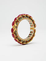 Thumbnail for Single Multi Embellished Bangle - Ruby Raang - Distacart