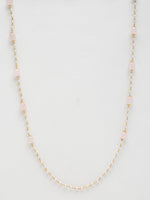 Thumbnail for Stone And Gold Plated Mask Chain - Ruby Raang - Distacart