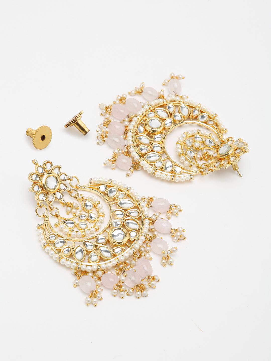 Kundan Earrings - Ruby Raang - Distacart