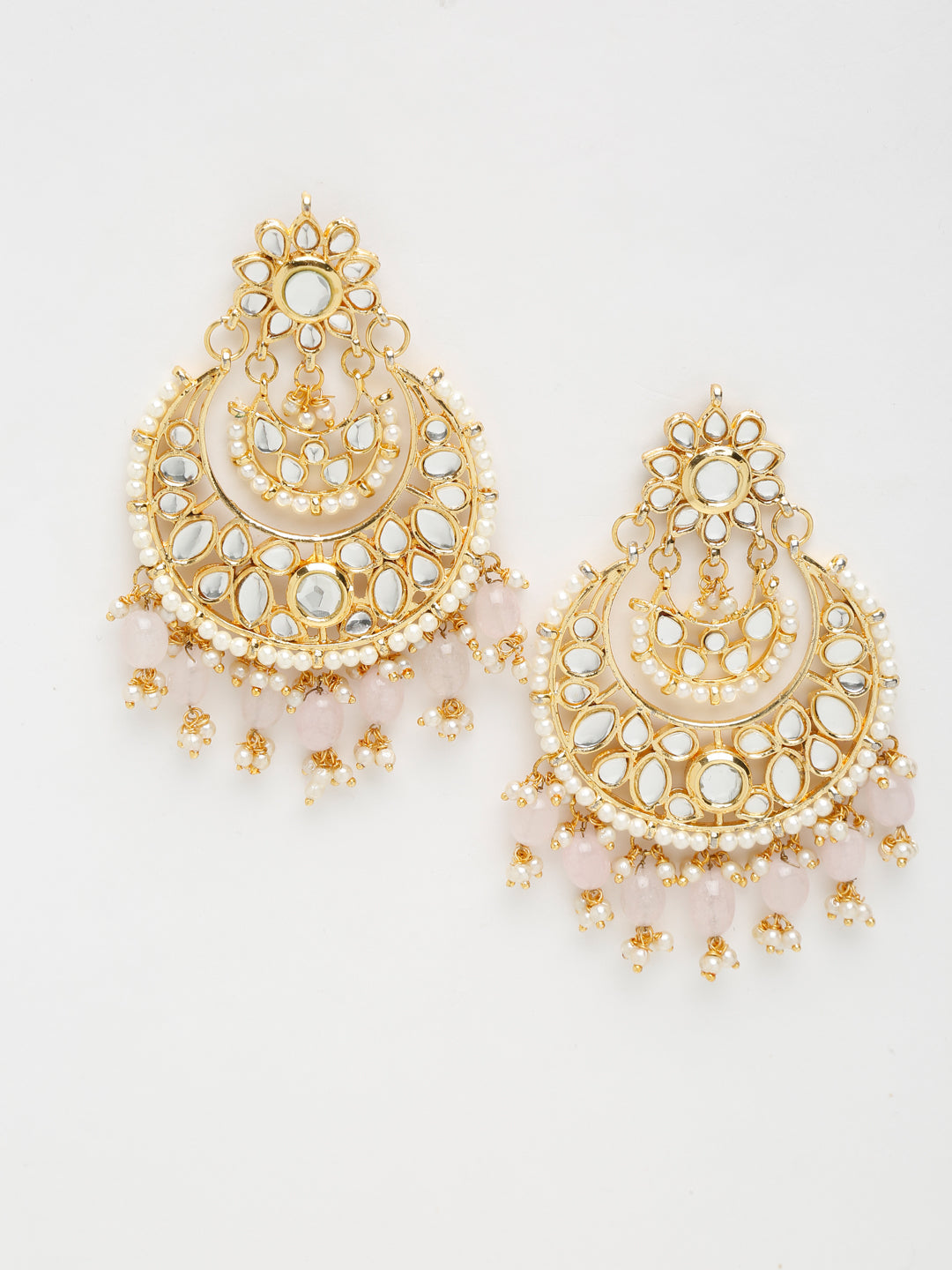 Kundan Earrings - Ruby Raang - Distacart