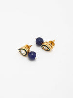 Thumbnail for Kundan Studs - Ruby Raang - Distacart