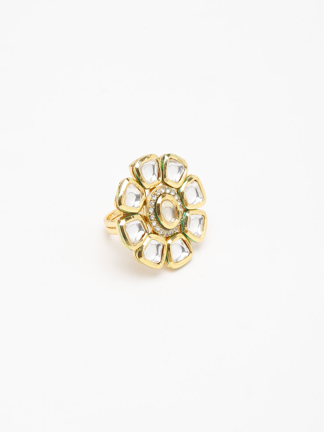 Kundan Ring - Ruby Raang - Distacart