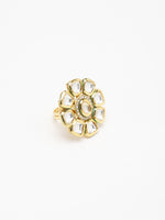 Thumbnail for Kundan Ring - Ruby Raang - Distacart