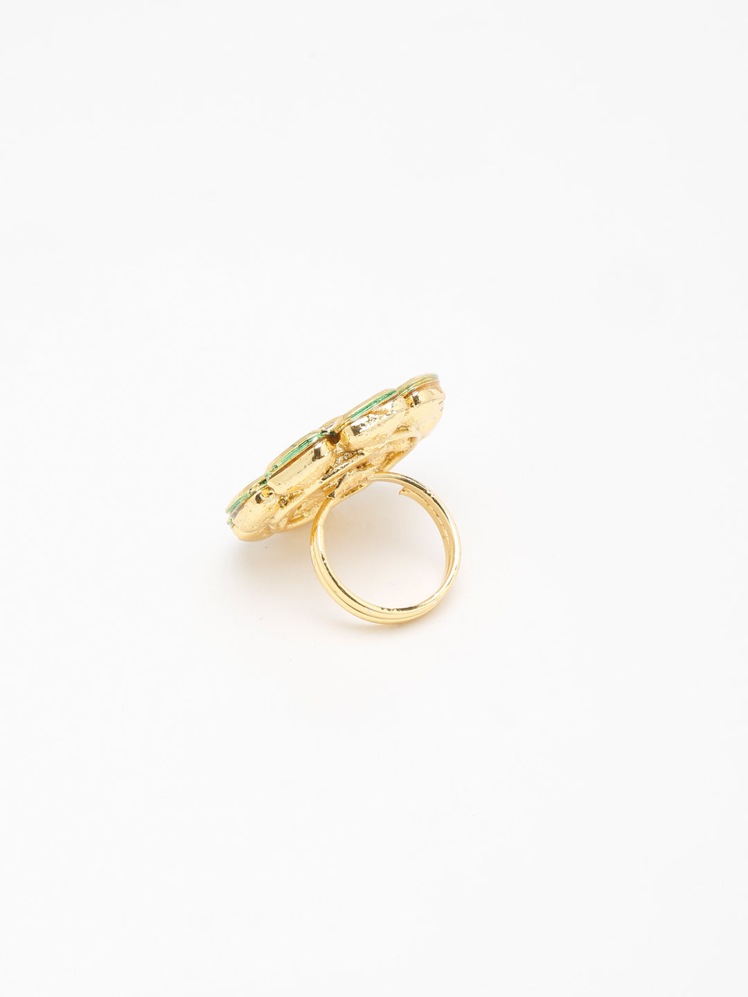 Kundan Ring - Ruby Raang - Distacart