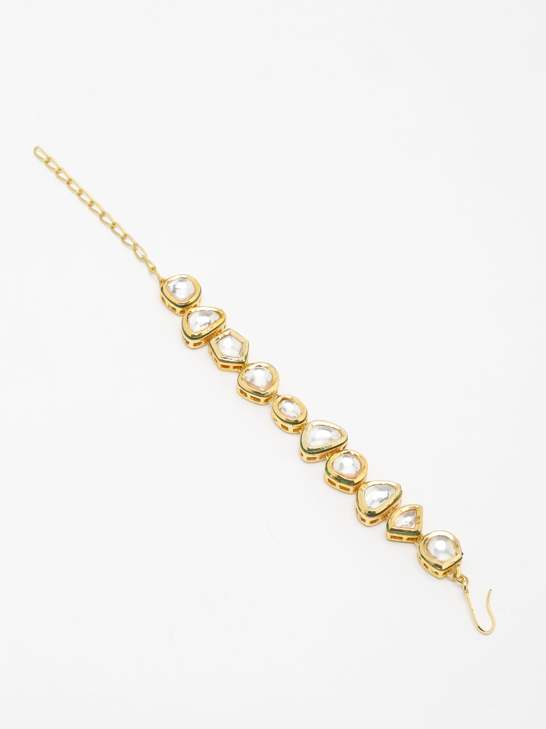 Kundan Bracelet - Ruby Raang - Distacart