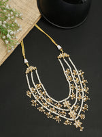 Thumbnail for Kundan Neckpiece - Ruby Raang - Distacart