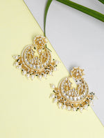 Thumbnail for Kundan Earrings - Ruby Raang - Distacart