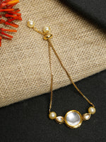 Thumbnail for Kundan Bracelet - Ruby Raang - Distacart
