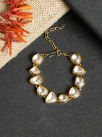 Thumbnail for Kundan Bracelet - Ruby Raang - Distacart