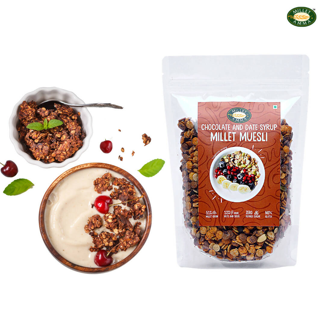 Millet Amma Chocolate Muesli - Distacart