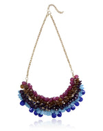 Thumbnail for Gold-Plated Alloy Beaded Short Statement Necklace - The Pari - Distacart
