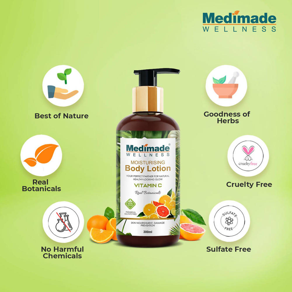 Medimade Wellness Vitamin C Moisturising Body Lotion - Distacart