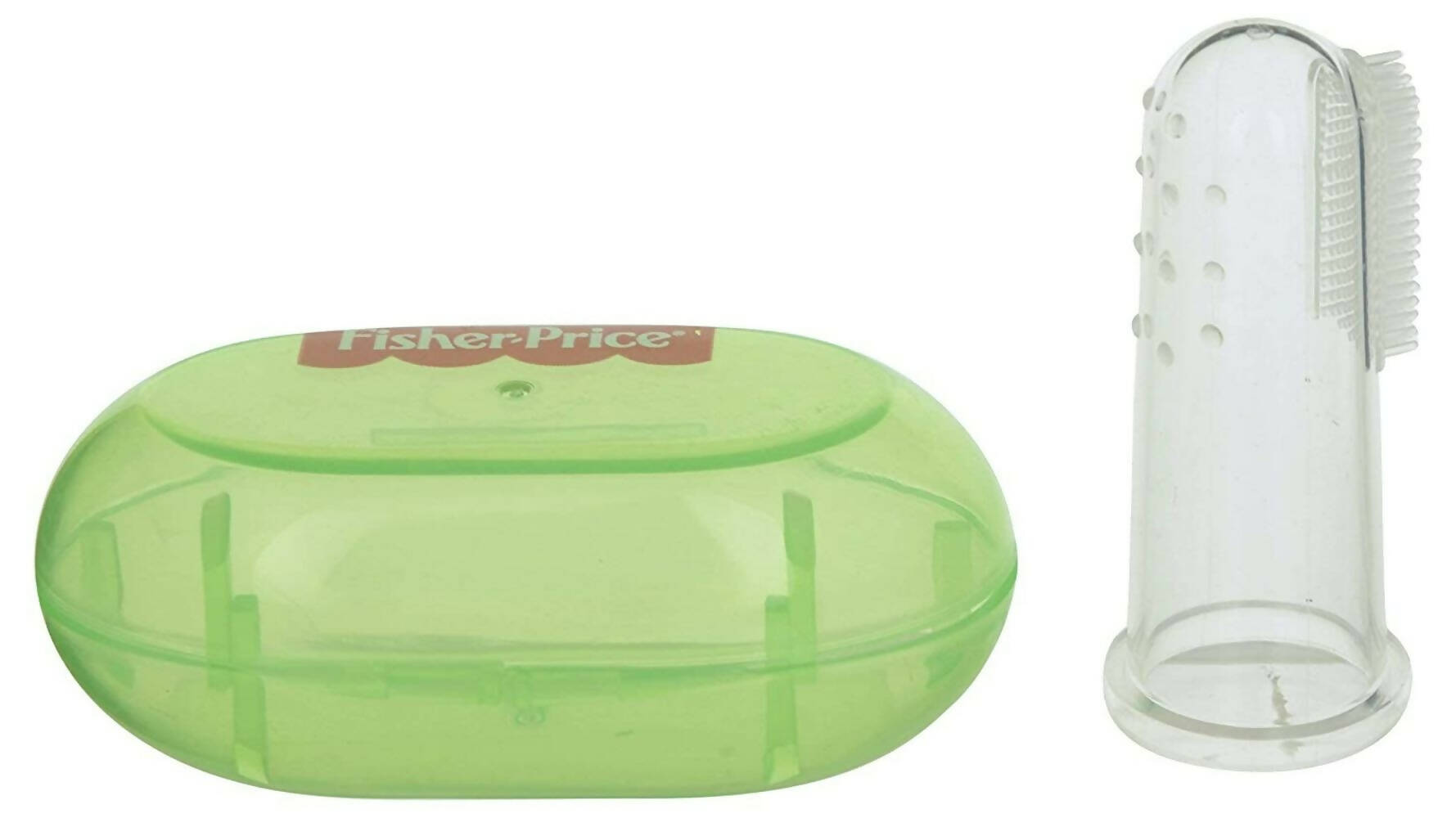 Fisher Price Silicone Baby Finger-Brush - Distacart