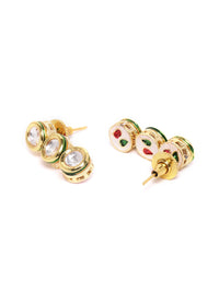 Thumbnail for Priyaasi Women Kundan Gold Plated Jewellery Set - Distacart