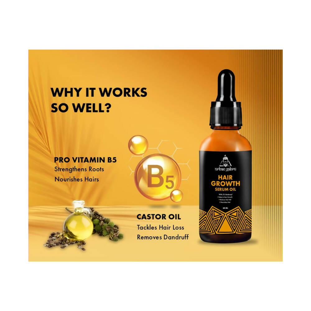 Urbangabru Hair Growth Serum Oil - Distacart