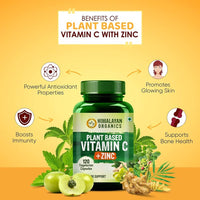 Thumbnail for Himalayan Organics Plant Based Vitamin C + Zinc