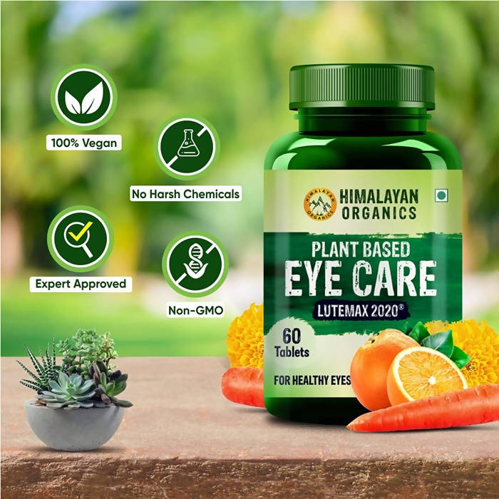 Himalayan Plant Based Eye Care Tablets Lutemax 2020 For Healthy Eyes: 60 Tablets