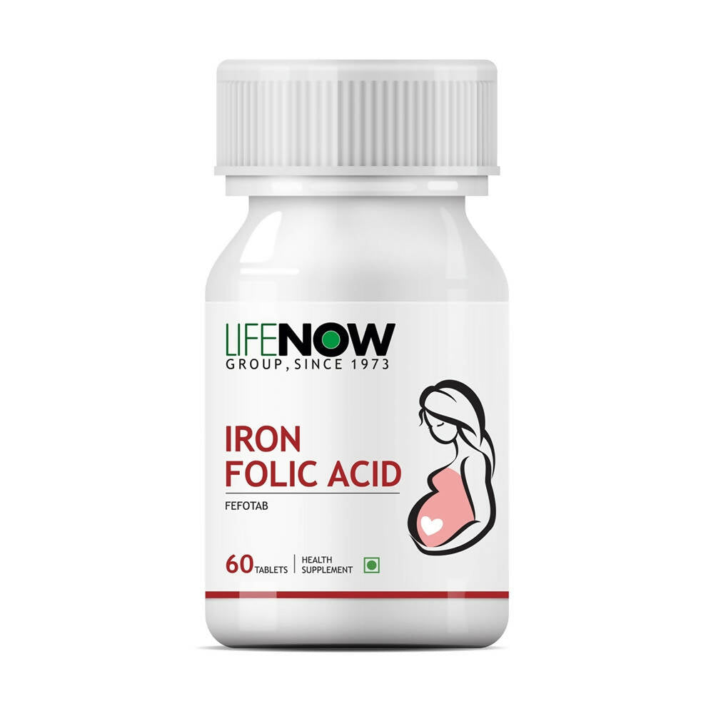 Lifenow Iron Folic Acid Tablets - Distacart
