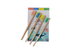 Thumbnail for Cuddle Care Bamboo Toothbrushes for Kids (Pack of 4) - Distacart