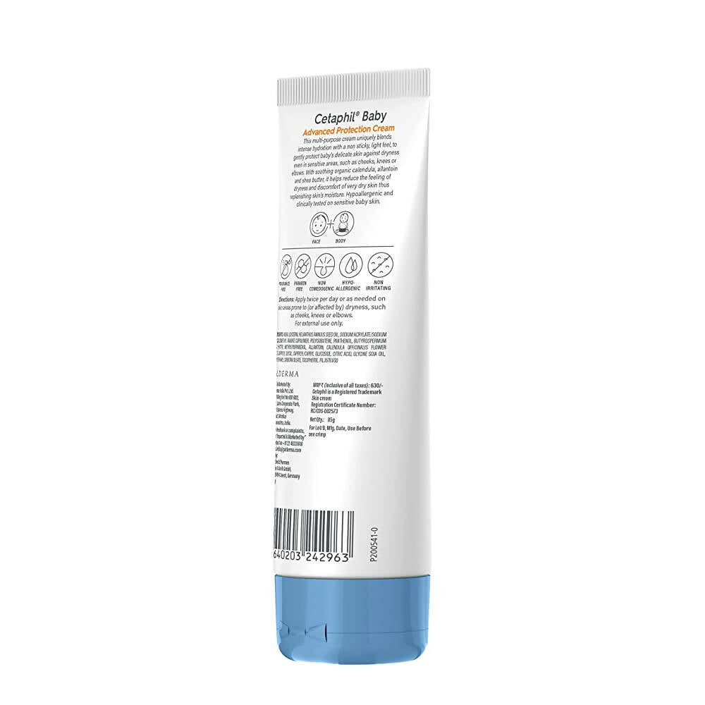 Cetaphil Baby Advanced Protection Cream With Organic Calendula - Distacart