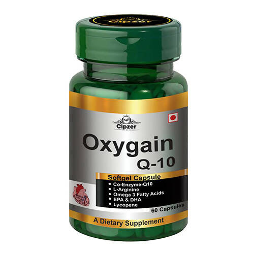 Cipzer Oxygain Q-10 Softgel Capsules - Distacart
