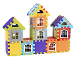 Thumbnail for Kipa Multi Colored 72 Pcs Mega Jumbo Happy Home House Building Blocks with Attractive Windows and Smooth Rounded Edges - Building Blocks for Kids - Distacart