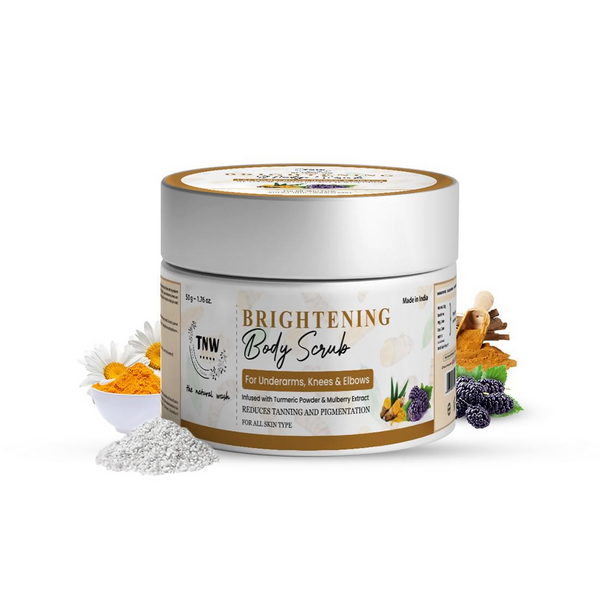 The Natural Wash Brightening Body Scrub - Distacart
