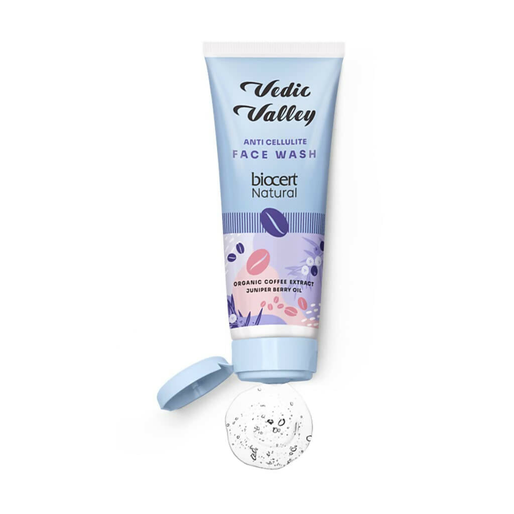 Vedic Valley Anti Cellulite Face Wash With Coffee Bean & Juniper Berry Oil - Distacart