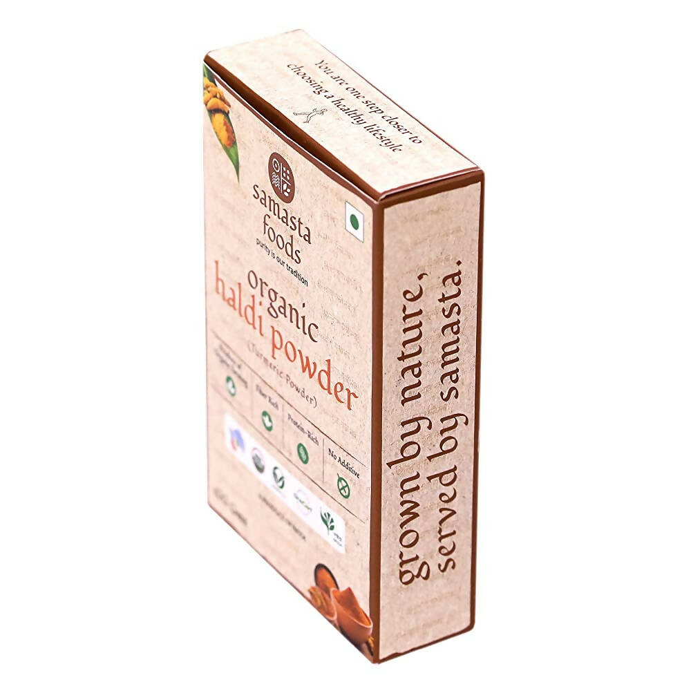 Samasta Foods Organic Haldi Powder (Turmeric Powder) - Distacart