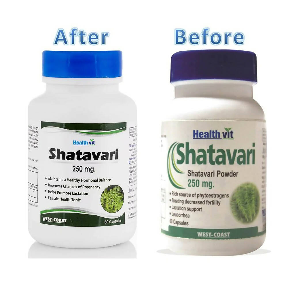 Healthvit Shatavari Capsules - Distacart