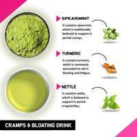 Thumbnail for Just Vedic Cramps & Bloating Drink Mix - Distacart