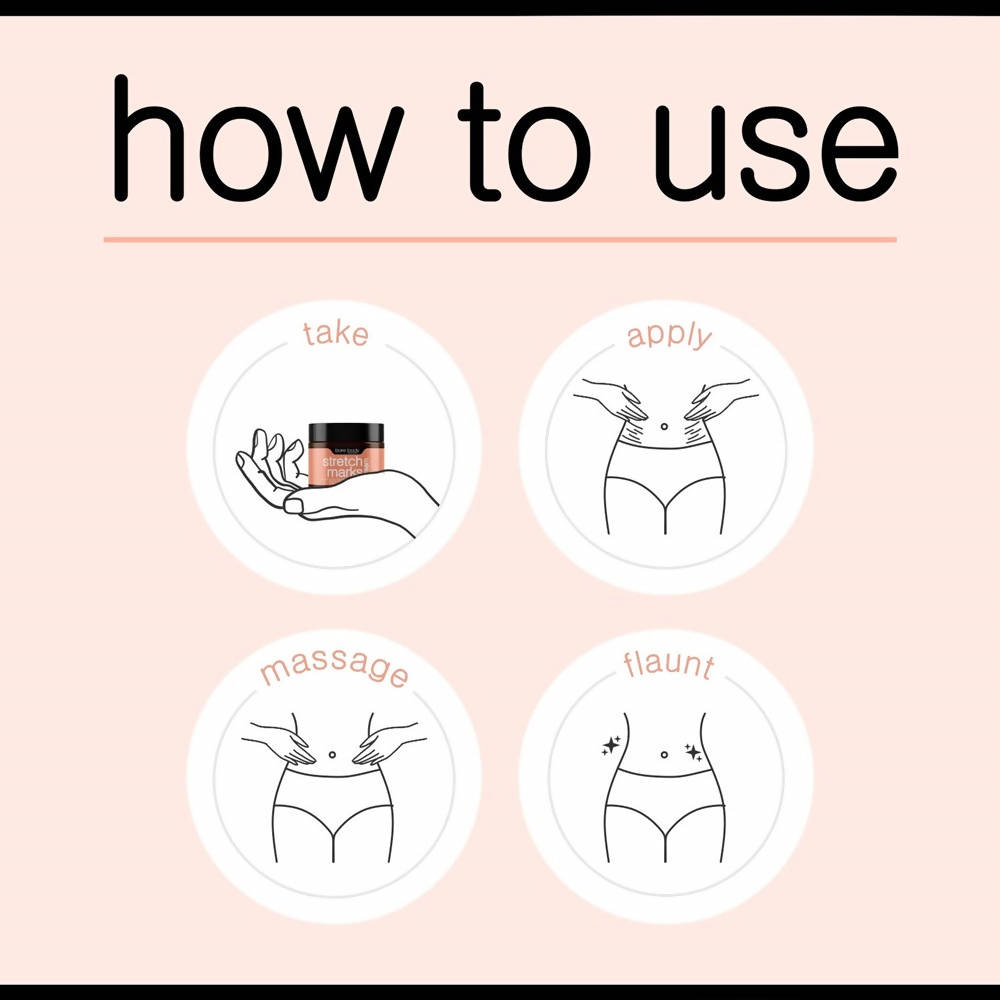 Bare Body Essentials Stretch Marks Cream how to use