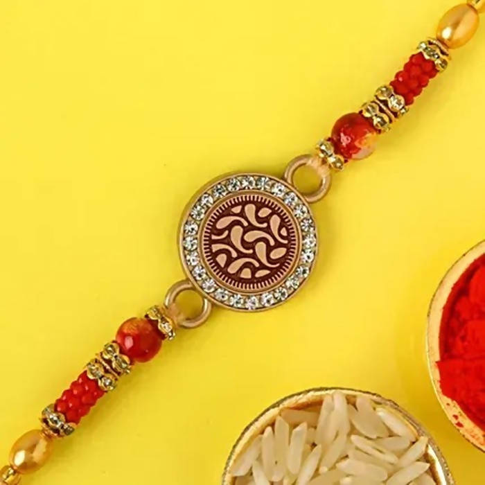 Meenakari Work Rakhi