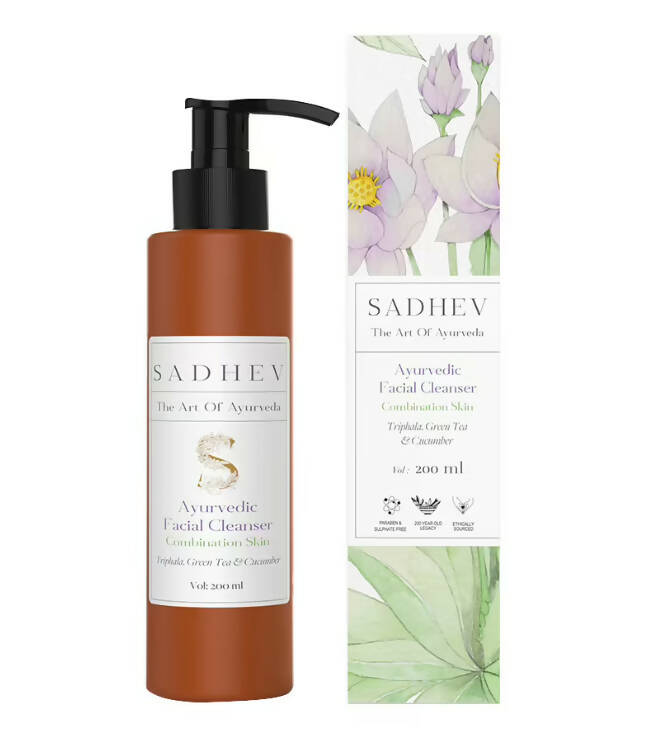 Sadhev Ayurvedic Facial Cleanser Combination Skin - Distacart