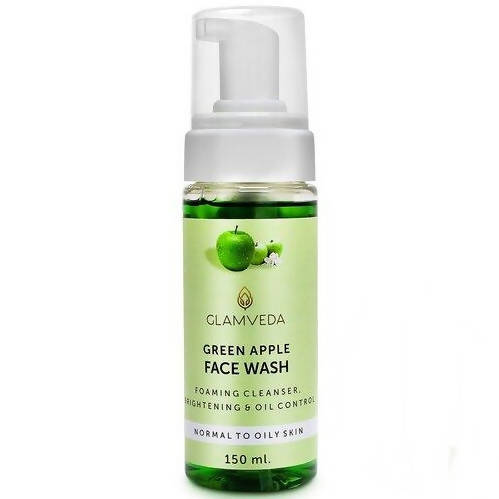 Glamveda Green Apple Brightening & Oil Control Face Wash